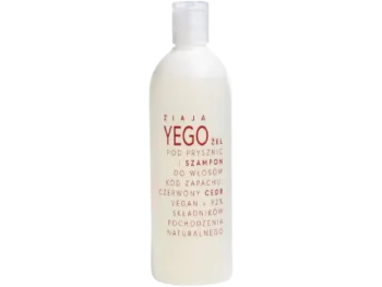 Zdjęcie produktu ZIAJA YEGO Żel i szampon czerwony cedr, żel