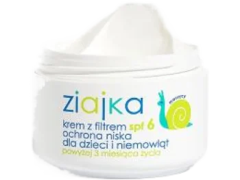 Zdjęcie produktu ZIAJA ZIAJKA Krem dla dzieci z SPF6 (ślimak)