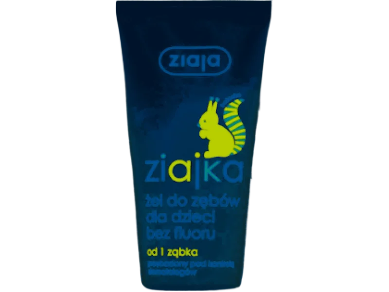 ZIAJA ZIAJKA Żel do zębów dla dzieci bez fluoru, żel