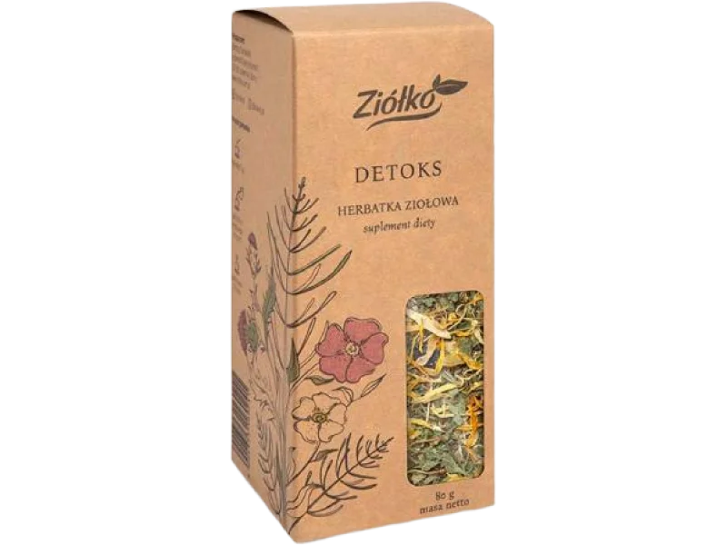 ZIÓŁKO Detoks Herbatka ziołowa, zioła do zaparzania