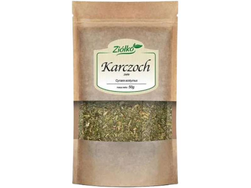 ZIÓŁKO Karczoch, zioła do zaparzania