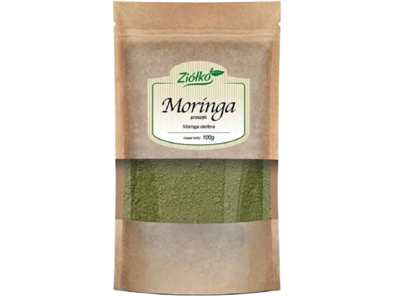 ZIÓŁKO Moringa liść, proszek