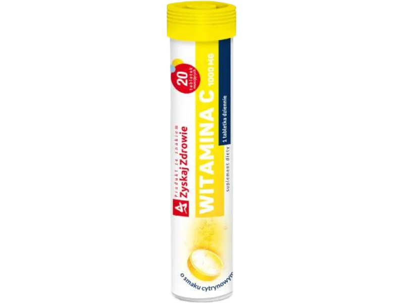 ZYSKAJ ZDROWIE Witamina C, tabletki musujące, 1000 mg