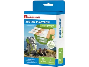 Zdjęcie produktu ZYSKAJ ZDROWIE Zestaw plastrów turystycznych, plaster