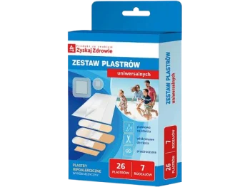 Zdjęcie produktu ZYSKAJ ZDROWIE Zestaw plastrów uniwersalnych, plaster
